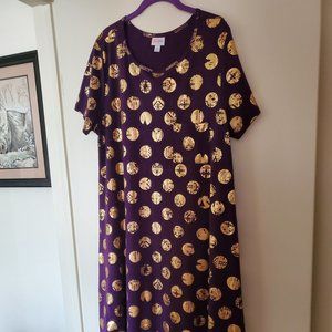 Holiday Lularoe Carly Dress